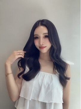 ラピス 渋谷本店(Lapis) ダークアッシュ/グレージュ/レイヤーカット/シールエクステ