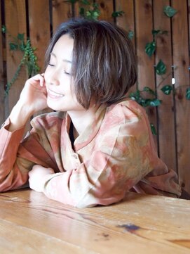 コモン 学芸大学(COMON) 暗めカラー/フェイスフレーミング[学芸大学駅/ドライカット]