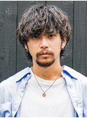 銀座ツイストパーマ緩めツイストスパイラルパーマセンターパート