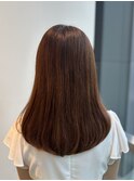 ナチュラルブラウンカラー　AIR銀座タワー　藤本麻衣