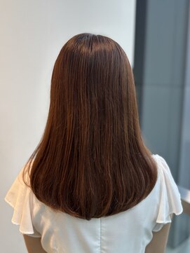 エアー 銀座タワー(AIR) ナチュラルブラウンカラー　AIR銀座タワー　藤本麻衣