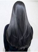 グレージュカラー/髪質改善/美髪/暗髪/レイヤーカット[恵比寿駅]