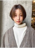 【大人女性に人気】ショートボブ