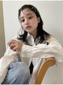 ハイレイヤー ウルフレイヤーカット ヘアアレンジ ピンアレンジ