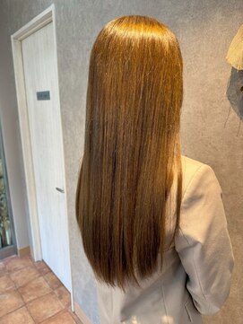 パーミル ヘア クマモト(permille ‰ hair Kumamoto) ベージュ×うる艶