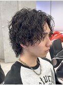 MEN’S HAIR/波巻ツイストスパイラル/フェザーパーマ/渋谷