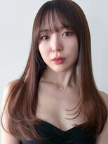 ブロック 日吉店(BLOC)&nbsp;艶感ストレート／髪質改善縮毛矯正／シースルーバング
