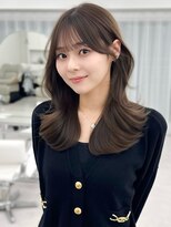 アマトウキョウスマートサロン(AMA TOKYO×Smart Salon) くびれレイヤー/顔まわりカット/レイヤーカット/小顔ヘア