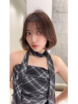 ロンドルピナス 小倉(Lond Lupinus)&nbsp;ミディアムレイヤーカット/似合わせカット/大人ガーリー/20代