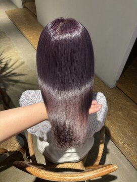 セブンベルベット(7 Velvet) ラベンダーグレージュ【円口睦】