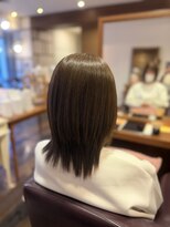 ヘアーアンドビュー ティーリタ 蕨(RITA)&nbsp;【ブリーチなしのダブルカラー×マットグレージュ】