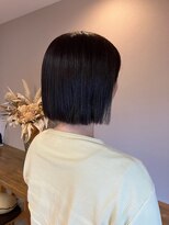 リポゾ(Riposo.)&nbsp;ラベンダーグレージュ・切りっぱなしボブ