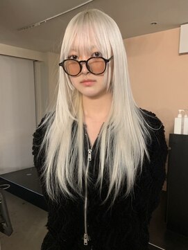 ペレ 原宿(PELE) イメチェン/ピンクベージュ/アンブレラカラー/前髪/原宿