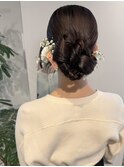 リボンシニヨン