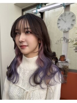モモ(momo)の写真/特別な日はプロ技で♪トレンドのコテ巻・巻きおろしスタイルで、いつもより華やかで可愛い自分へ変身！