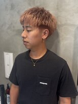 クロム(CHROM)&nbsp;ラフショート×ピンクベージュ