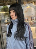 ぷつっとバングにぷつっと顔まわり