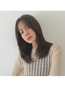 マレバイリベル 西中島(mele. by Libelle)の写真/【西中島１分/南方２分】ミリ単位で拘る顔周り/レイヤーカット◎360度どこから見てもキレイに＊