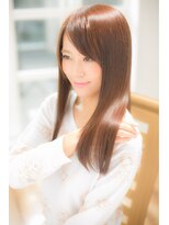 エヌアンドエーコンティ(N&A CONTi)&nbsp;ツヤ髪ストレート×マロンベージュ