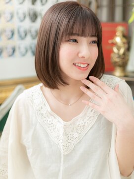 カバーヘアアンドスパ ブリス 浦和西口店(COVER HAIR & SPA bliss) モテフォルムの大人かわいいボブスタイルa浦和20代30代40代