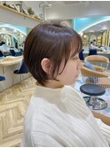 【Lond佐野】暗めアッシュベージュ小顔大人ショートボブ