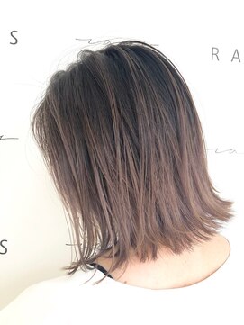 レイズ 立川(RAYS) 【RAYS/金本】切りっぱなしボブ・バレイヤージュ