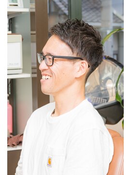 ヘアージャンティ(HAIR GENTIL) メンズ ベリーショート 【 ソフト刈り上げ × ツーブロック 】