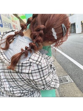 セブンベルベット(7 Velvet) フェイスフレームオレンジ☆☆