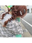 フェイスフレームオレンジ☆☆