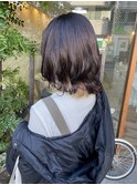 表面は暗めの色でより可愛いインナーカラーに