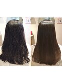 髪質改善ケラチンブローアウトシングル施術　【トリートメント】