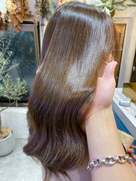 ルームバイシー 新宿(Loom. by Sea) 【遠藤 駿】艶髪カーキブラウン☆韓国風