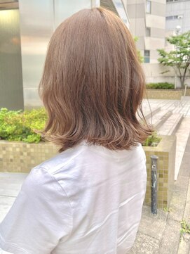 ヘアーメイクオズ(hair make O/S) マカロンベージュ☆