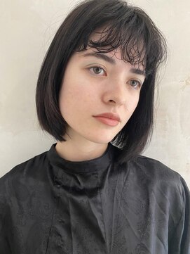 フィグバイアルテフィーチェ(fig by artefice) ダークアッシュ×ボブ