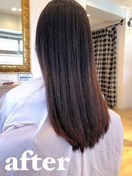 ミュゼドゥアートシエル(Musee du Art ciel) 【髪質改善】プルプルストレートヘア