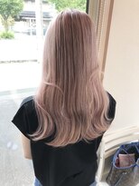 ループ(LOOP) 3ブリーチホワイトピンク