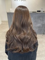 アールヘアー(ar hair)&nbsp;【市川諒】艶ブラウン韓国巻き◎