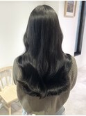 【 YOKE 】ロングレイヤー艶髪シアーグレージュくびれ顔まわり