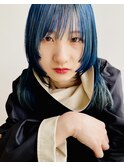 ウルフレイヤーフェイスレイヤーハイトーンブルーカラー