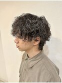 波打ちパーマ