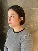 ハマモト&nbsp;オリーブベージュボブ