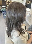 白髪ぼかしハイライト