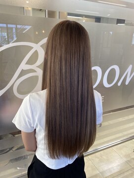 ヘアースペースブルーム ヒーロー 園田店(HAIR SPACE BLOOM hero) 【園田/ミルクティーベージュ】ブリーチカラー