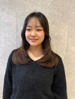 アース 三軒茶屋店(HAIR&MAKE EARTH) レイヤーカット/セミロング/韓国ヘア