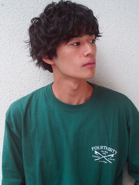 レジュアル(RESSUAL) 無造作　波巻　ニュアンスマッシュ　サイドパート　ツイスパ