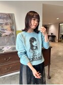 ブリーチなしでつくるワインレッド 担当渡邉桜桃