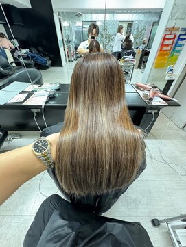 アイズ 本厚木(AIZU) ハイライト/ミルクティーベージュ