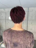 レコ 渋谷(LECO) スパイキーレッドショート