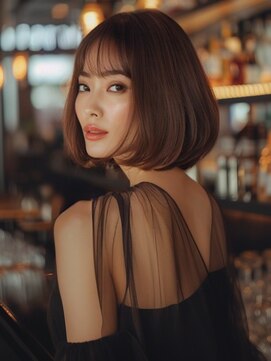 アルトリスト(Altruist Aging×HAIR&SPA) ☆イメチェンピンクベージュアンブレラカラー前髪クールショート