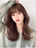 イメチェン/ハッシュカット/フルバング/似合わせカット/韓国ヘア